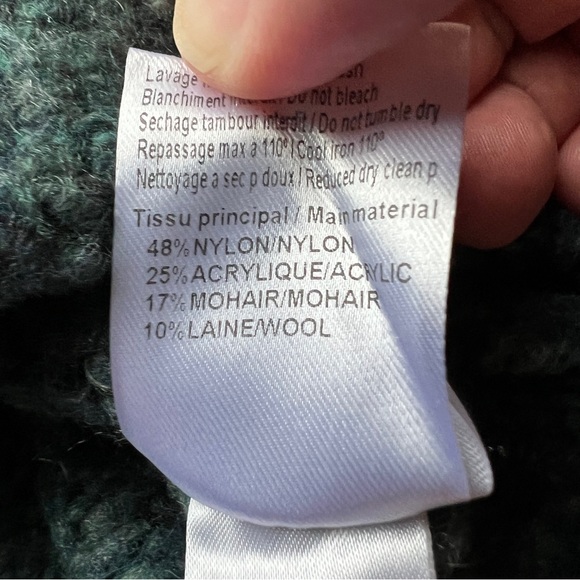 See by CHLOE Turtleneck Sweater Blue Green - Size Large - Picture 7 of 8